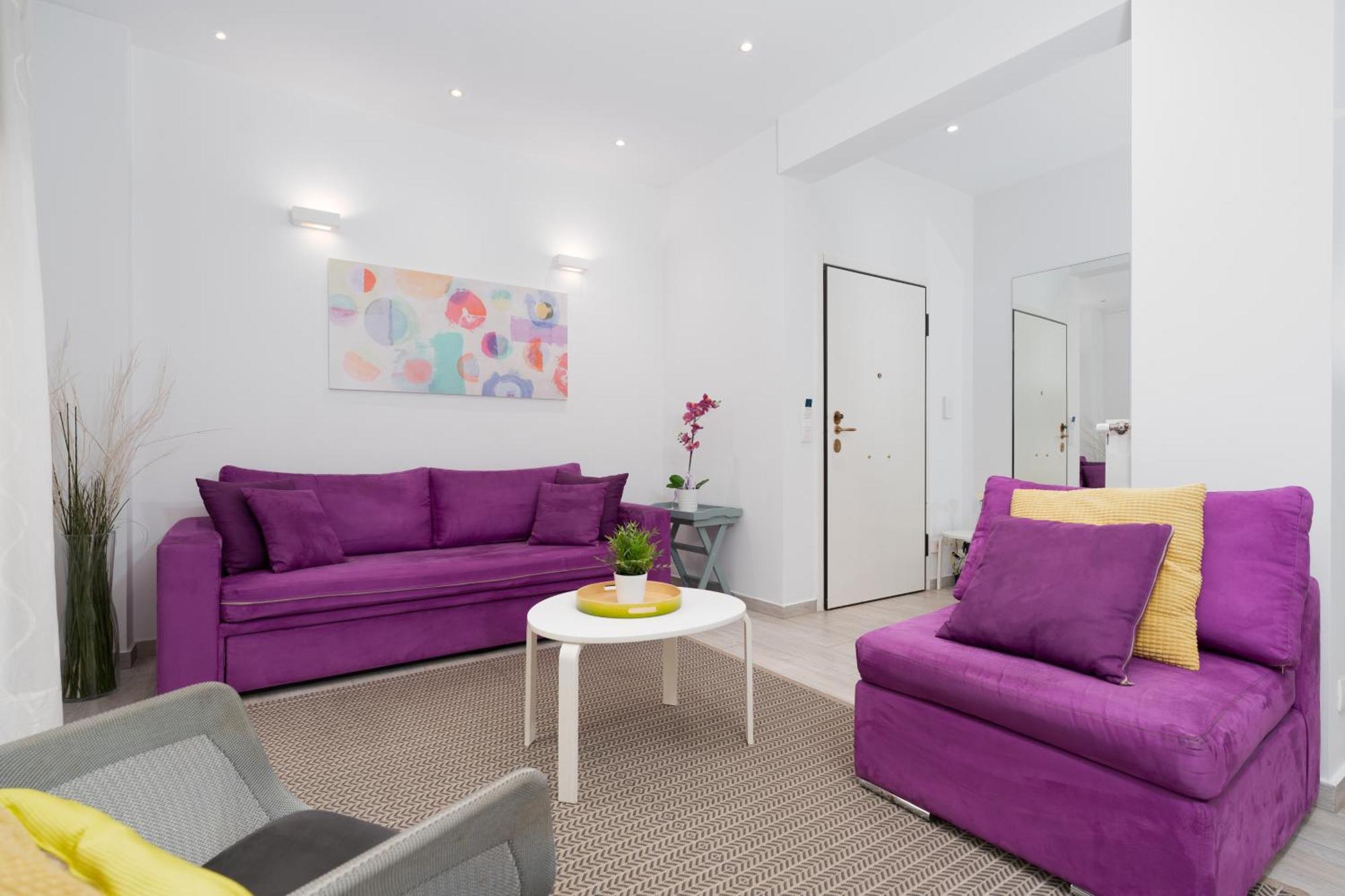 Spacious Modern Apartment In Athens Near Metro エクステリア 写真