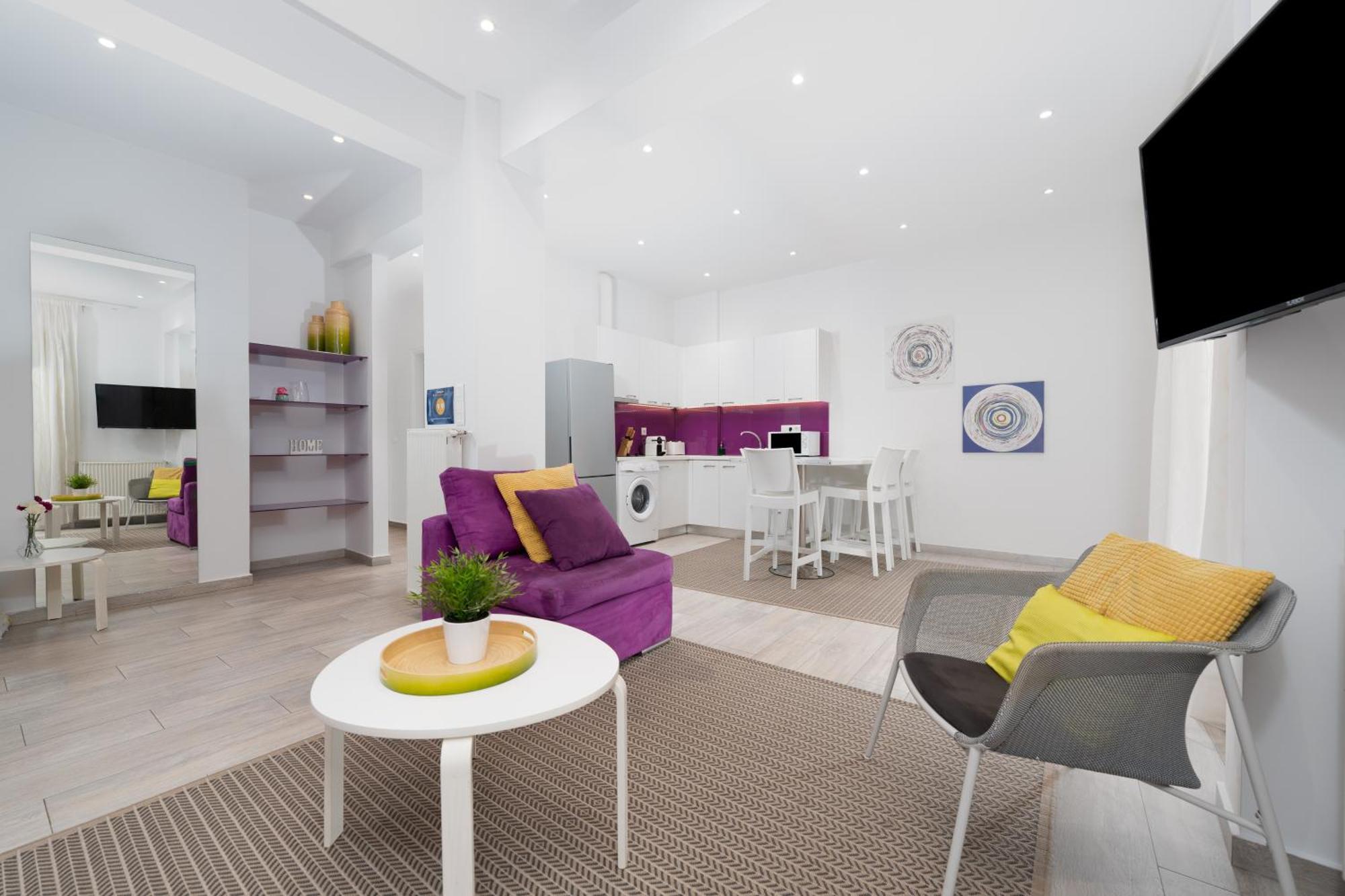 Spacious Modern Apartment In Athens Near Metro エクステリア 写真